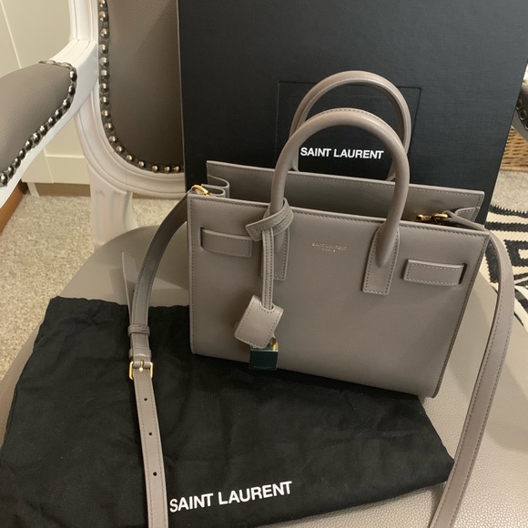 Saint Laurent Sac Du Jour Nano in Smooth Leather - Picture 4 of 8